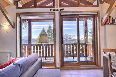 Каникулы в горах Шале дуплекс 4 комнат 6 чел. (27) - Chalet de Vallandry - Peisey-Vallandry - Салон