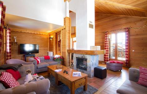 Urlaub in den Bergen Chalet Diane - Alpe d'Huez - Wohnzimmer