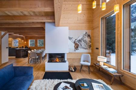 Vacances en montagne Chalet triplex 8 pièces 10 personnes - Chalet Dormillouse - Serre Chevalier - Séjour