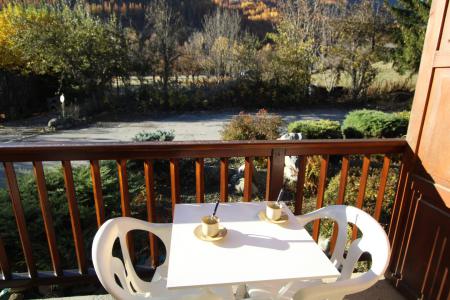 Vacances en montagne Studio coin montagne 4 personnes (13) - Chalet du Bialley - Pelvoux - Terrasse