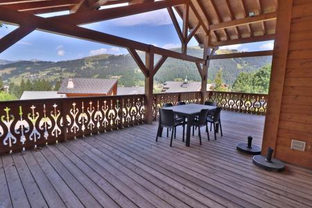 Каникулы в горах Шале 7 комнат 16 чел. - Chalet du Lac des Ecoles - Les Gets - Терраса