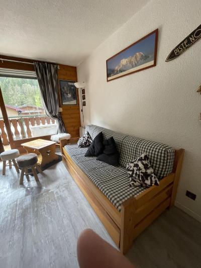 Vakantie in de bergen Appartement 2 kamers bergnis 5 personen (12C) - Chalet du Perthuis - Châtel - Woonkamer