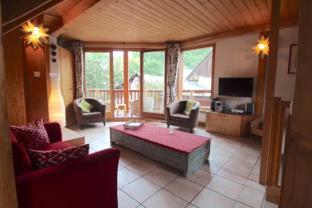 Wakacje w górach Apartament triplex 4 pokojowy 8 osób - Chalet du Regain - Valloire - Pokój gościnny