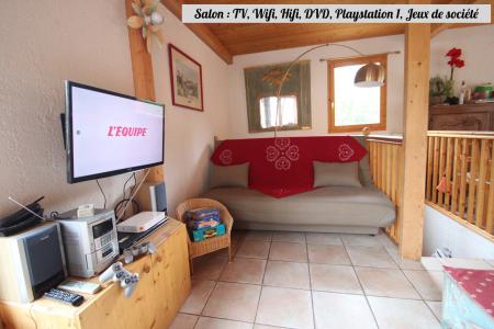 Vakantie in de bergen Appartement triplex 4 kamers 8 personen - Chalet du Regain - Valloire - Woonkamer