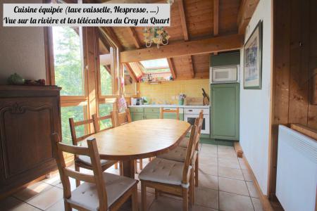 Vakantie in de bergen Appartement triplex 4 kamers 8 personen - Chalet du Regain - Valloire - Woonkamer