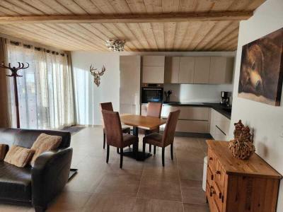 Vakantie in de bergen Appartement 3 kamers 4 personen - Chalet Dufour - Châtel - Woonkamer