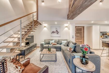 Holiday in mountain resort 6 room duplex apartment 9 people (P) - Chalet Eagle Lodge - Tignes - Living room