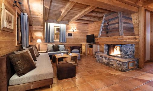 Holiday in mountain resort Chalet Ecureuil - Alpe d'Huez - Living room