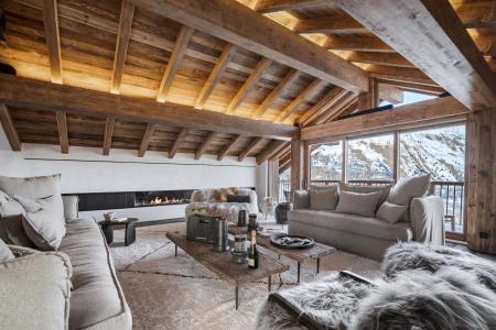 Urlaub in den Bergen Triplex-Chalet 7 zimmer 12 Personnen - Chalet Eden - Saint Martin de Belleville - Wohnzimmer
