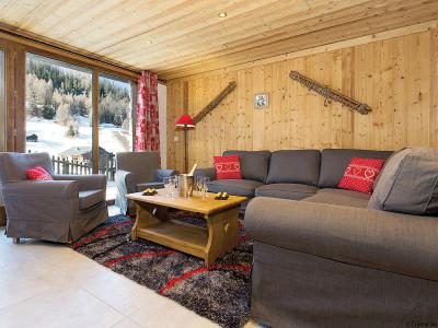 Holiday in mountain resort Chalet Epicéa - La Plagne - Living room