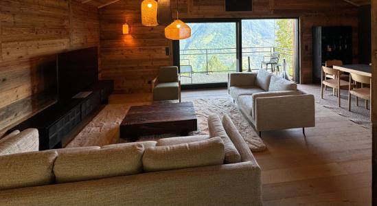 Holiday in mountain resort 6 room chalet 10 people - Chalet Equinoxe - Montalbert - Living room