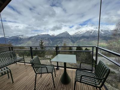 Urlaub in den Bergen 6 Zimmer Chalet für 10 Personen - Chalet Equinoxe - Montalbert - Balkon