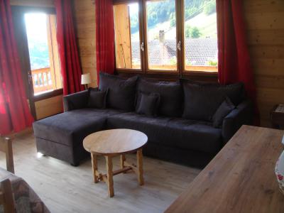 Vacances en montagne Appartement 2 pièces cabine 4 personnes - Chalet Etche Ona - Le Grand Bornand - Canapé