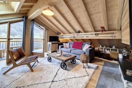 Urlaub in den Bergen 3 Zimmer Chalet für 6 Personen (YDILIA6) - Chalet Eterlou - Les Menuires - Wohnzimmer