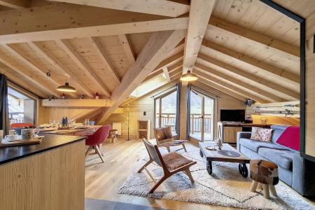 Urlaub in den Bergen 3 Zimmer Chalet für 6 Personen (YDILIA6) - Chalet Eterlou - Les Menuires - Wohnzimmer