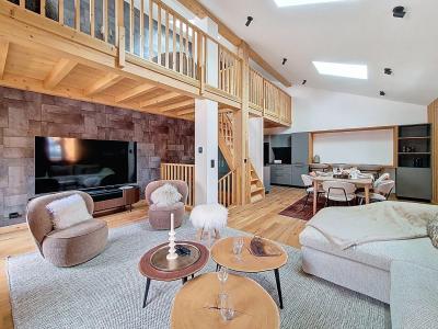 Wakacje w górach Apartament triplex 4 pokojowy 8 osób (NAOS B2) - Chalet Eterlou - Les Menuires - Pokój gościnny