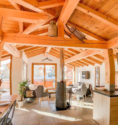 Vacanze in montagna Chalet su 3 piani 5 stanze per 10 persone (MARCEL) - Chalet Eterlou - Les Menuires - Soggiorno