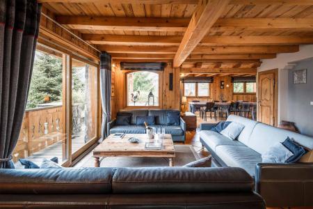 Holiday in mountain resort Chalet Etienne - Méribel - Living room