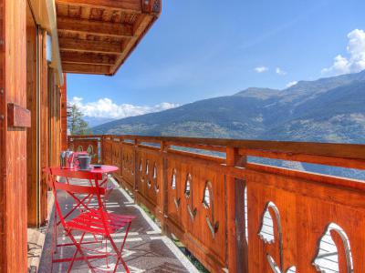 Vacances en montagne Chalet Etoile des 4 Vallées - Thyon - Extérieur été