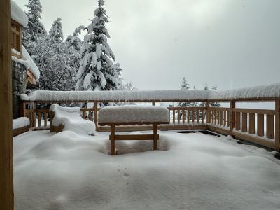 Urlaub in den Bergen 7 Zimmer Chalet für 14 Personen - Chalet Etoile des Neiges - Méribel - Terrasse