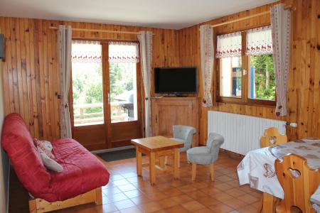 Vakantie in de bergen Appartement 4 kamers 9 personen (326) - Chalet Fleur des Alpes - Le Grand Bornand - Woonkamer