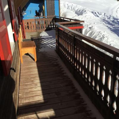 Holiday in mountain resort 3 room apartment 6 people (2) - Chalet FLEURS DES CHAMPS - Châtel - Balcony
