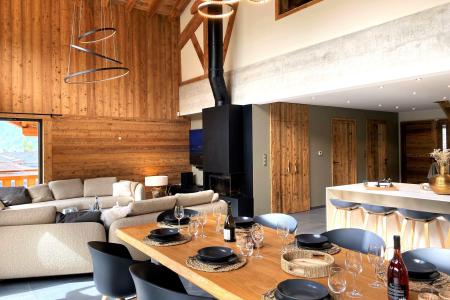 Holiday in mountain resort 6 room triplex chalet 14 people ( FLOCON 2) - Chalet Flocon - Morzine - Living room