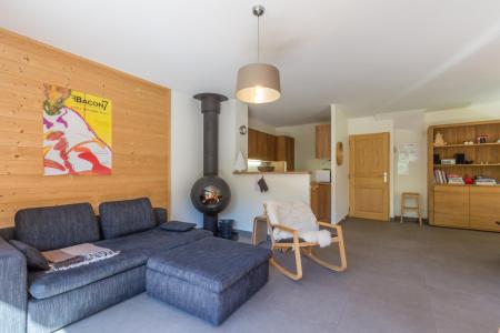 Vakantie in de bergen Chalet 4 kamers 6-8 personen (FLORI2) - Chalet Florimont 2 - La Clusaz - Woonkamer