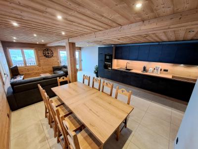 Urlaub in den Bergen 5-Zimmer-Appartment für 9 Personen - Chalet Fontaine - Le Grand Bornand - Wohnzimmer