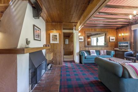 Holiday in mountain resort 5 room duplex chalet 8 people - Chalet Forêt - La Clusaz - Living room