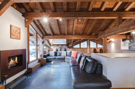 Holiday in mountain resort 5 room chalet 8 people - Chalet Gaia - Chamonix - Living room