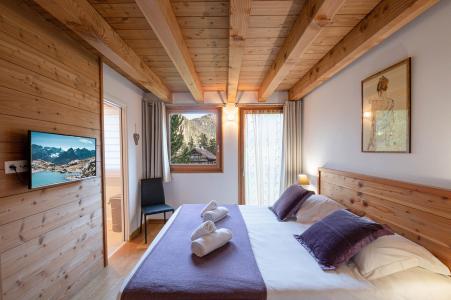 Urlaub in den Bergen 5 Zimmer Chalet für 8 Personen - Chalet Gaia - Chamonix - Schlafzimmer