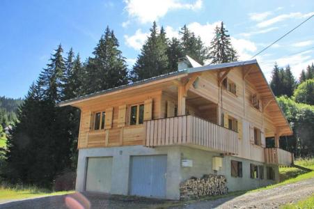Holiday in mountain resort 4 room chalet 8 people - Chalet Gibannaz - Les Gets - Summer outside