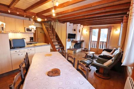 Vacanze in montagna Chalet 4 stanze per 8 persone - Chalet Gibannaz - Les Gets - Soggiorno