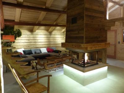 Holiday in mountain resort 4 room duplex apartment 10 people (2) - Chalet Gîte la Matte - Le Grand Bornand - Living room