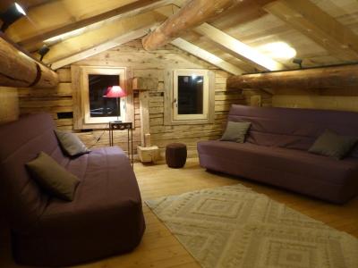 Holiday in mountain resort 4 room duplex apartment 10 people (2) - Chalet Gîte la Matte - Le Grand Bornand - Living room