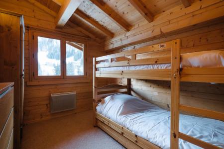 Holiday in mountain resort Semi-detached 4-room duplex chalet for 6 people (07) - Chalet Gotty Joly 7 - La Clusaz - Bunk beds