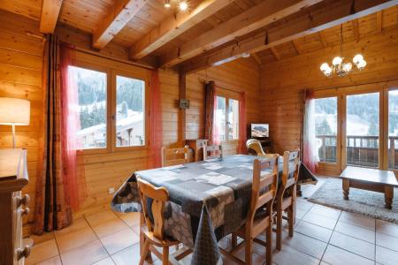 Holiday in mountain resort Semi-detached 4-room duplex chalet for 6 people (07) - Chalet Gotty Joly 7 - La Clusaz - Living room