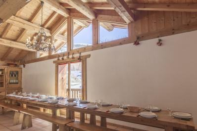 Vacances en montagne Chalet 11 pièces 26 personnes - Chalet Gran Koute - Les Menuires - Séjour