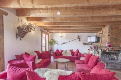 Vacanze in montagna Chalet 11 stanze per 26 persone - Chalet Gran Koute - Les Menuires - Soggiorno