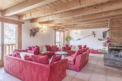 Vacanze in montagna Chalet 11 stanze per 26 persone - Chalet Gran Koute - Les Menuires - Soggiorno