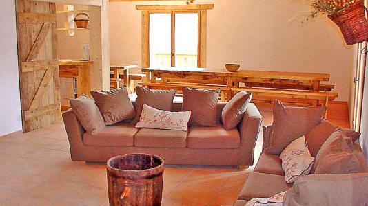 Holiday in mountain resort Chalet Gran Koute - Les Menuires - Settee