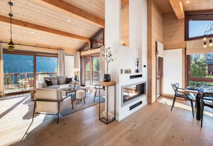 Vacances en montagne Chalet mitoyen 5 pièces 8 personnes - Chalet Grande Casse - Courchevel - Séjour