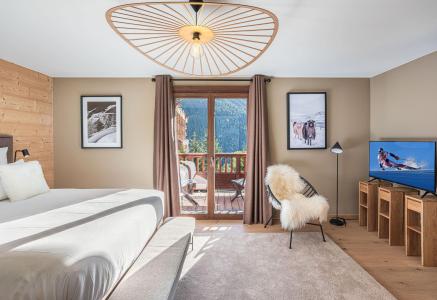 Urlaub in den Bergen Doppelchalethälfte 5 Zimmer für 8 Personen - Chalet Grande Casse - Courchevel - Schlafzimmer