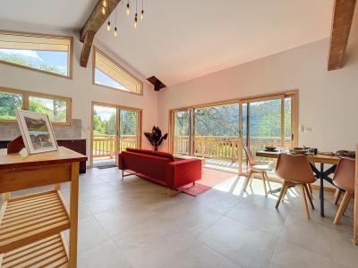 Urlaub in den Bergen Duplex Wohnung 3 Zimmer 6 Personnen - Chalet Grange du Lavay - Les Gets - Wohnzimmer
