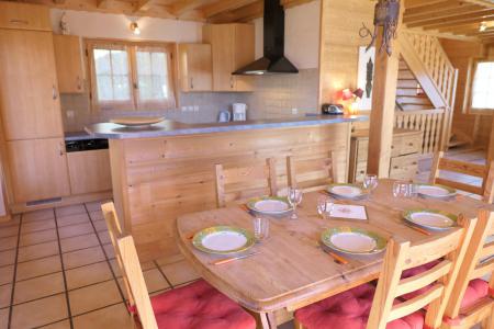 Holiday in mountain resort 4 room mezzanine chalet 6 people - Chalet Granier - Saint Gervais - Kitchen