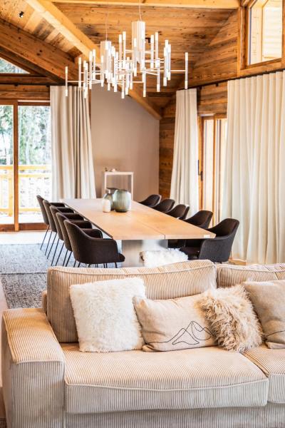 Urlaub in den Bergen 8 Zimmer Chalet für 12 Personen - Chalet Grizzly - Les Gets - Wohnzimmer