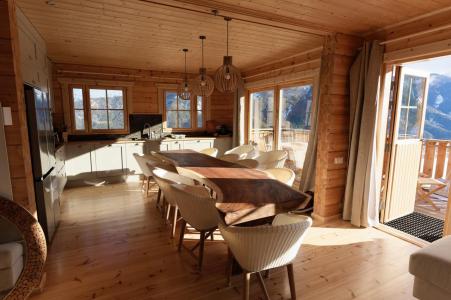Holiday in mountain resort 7 room chalet 12 people (ROC DES NEIGES) - Chalet H - Pra Loup - Living room