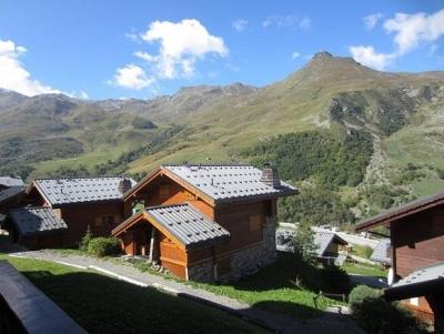 Каникулы в горах Апартаменты 4 комнат 6 чел. (A4) - Chalet Hameau des Marmottes - Les Menuires - летом под открытым небом