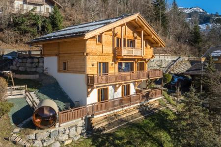 Holiday in mountain resort 6 room triplex chalet 12 people - Chalet Hartza - Le Grand Bornand - 